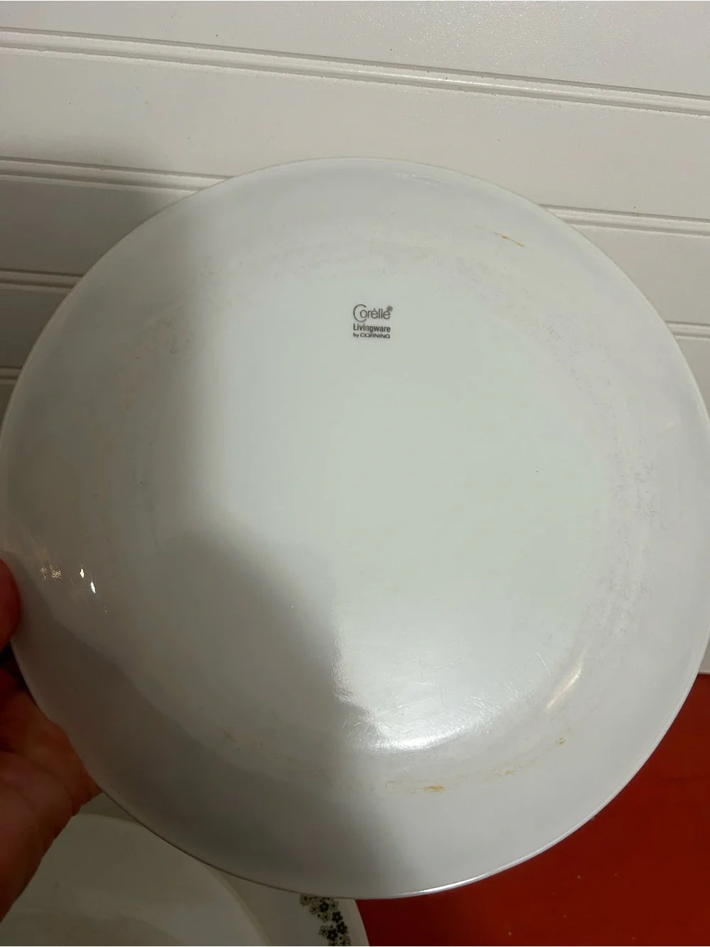 Set of 4 10.5 inch Corelle Green Daisy Spring Blossom Dinner Plates